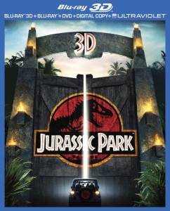 Jurassic Park 3D Blu-ray