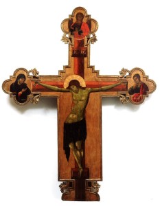 crucifix painting