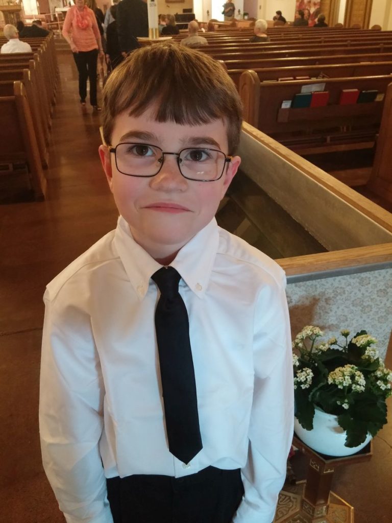 Ciaran’s First Communion