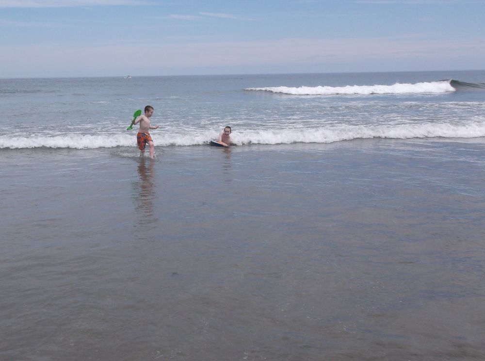 The Beach In Maine