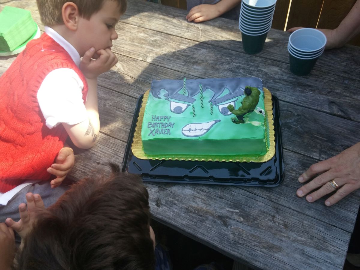 Hulk Birthday Party